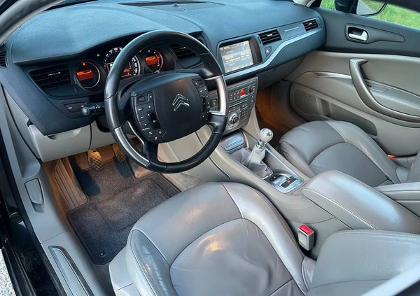 Citroen C5 cena 20900 przebieg: 258000, rok produkcji 2009 z Płock małe 277